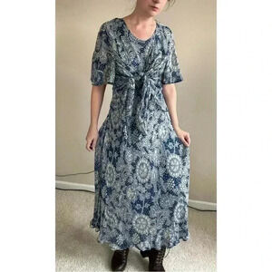 Vintage Dress With Shawl